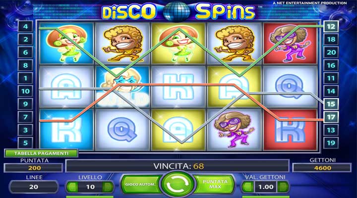 disco spins slot