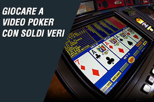 Giocare a video poker con soldi veri