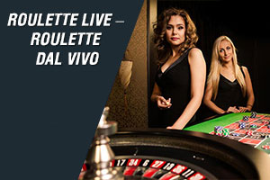 roulette dal vivo