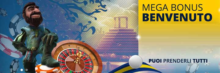 slots bonus benvenuto