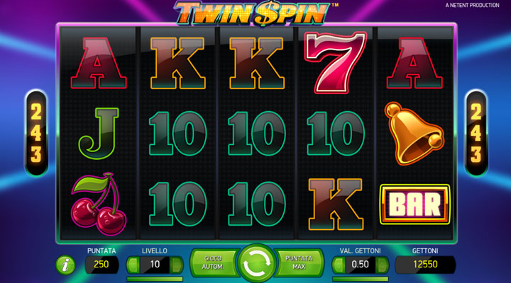 twin spin slot