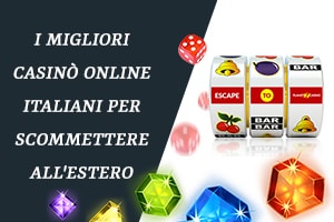 I migliori casinò online italiani per scommettere all'estero