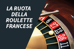 La ruota della roulette francese