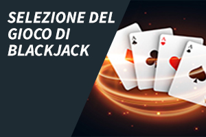 Selezione Del Gioco Di Blackjack