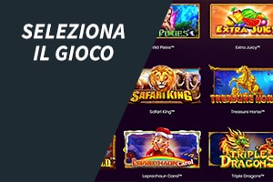 Seleziona il gioco