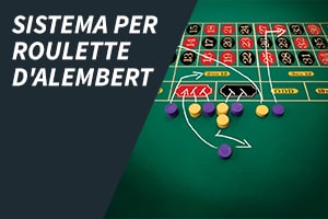 Sistema per roulette D'Alembert