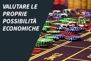 Valutare le proprie possibilità economiche