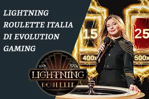 Lightning Roulette Italia di Evolution Gaming